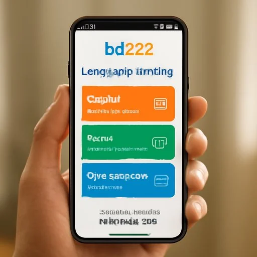 bd222 ভাষা শেখার ক্লাস স্ক্রিন